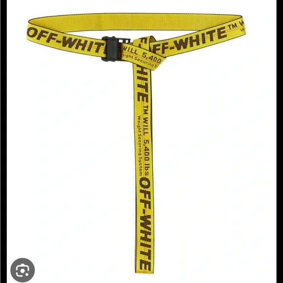 Accessories | Offwhite Virgil Abloh Industrial Belt In  display picture 1